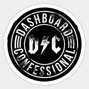 DASHBOARD CONFESSIONAL BAND Sticker